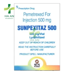 Thuốc Truyền tĩnh mạch SUNPEXITAZ 500Sun Pharmaceutical Industries Ltd