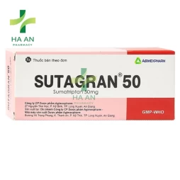 Thuốc Uống Sutagran 50CN Cty CPDP Agimexpharm
 - Nhà máy SX DP Agimexpharm