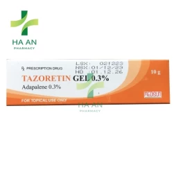 Thuốc Dùng ngoài Tazoretin Gel 0,3%Công ty CP DP Me Di Sun .