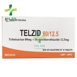 Thuốc Uống Telzid 80/12.5 Công Ty Cổ Phần Dược Phẩm Me Di Sun