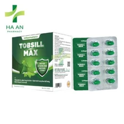 Tobsill Max hỗ trợ giảm ho, rát họng