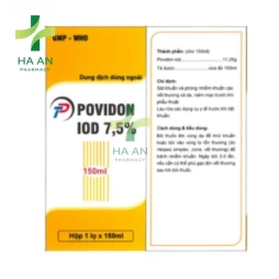 Thuốc Dùng ngoài TP Povidon iod 7,5%Công Ty Cổ Phần Dược Phẩm Thành Phát