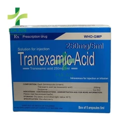 Thuốc Tiêm Tranexamic acid 250mg/5mlCông ty CPDP Minh Dân