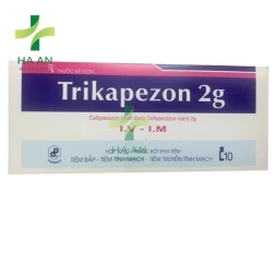 Thuốc Tiêm Trikapezon 2gCông ty cổ phần dược phẩm Trung ương I - Pharbaco