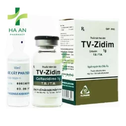 Thuốc Tiêm TV-Zidim 1gCông Ty Cổ Phần Dược Phẩm Tv.pharm