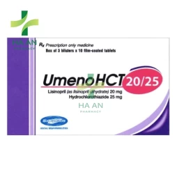 Thuốc Uống UmenoHCT 20/25 Công Ty Cổ Phần Dược Phẩm Savi