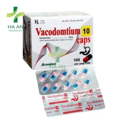 Thuốc Uống Vacodomtium 10 caps Công ty Cổ phần Dược Vacopharm