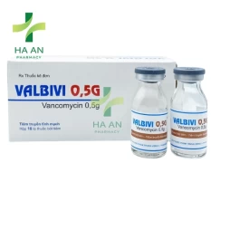 Thuốc Truyền tĩnh mạch VALBIVI 0.5GCông ty cổ phần dược phẩm Trung ương 1 - Pharbaco.