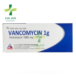 Thuốc Tiêm Vancomycin 1g Công Ty Cổ Phần Dược Phẩm Vĩnh Phúc