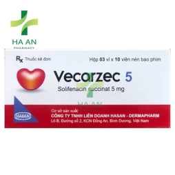 Thuốc Uống Vecarzec 5Công Ty TNHH Liên Doanh Hasan – Dermapharm