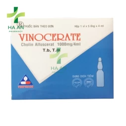 Thuốc Tiêm Vinocerate Vinphaco(Công ty CPDP Vĩnh Phúc)