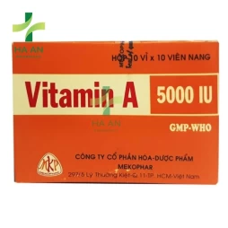 Thuốc Uống Vitamin A 5000 IUCông Ty Cổ Phần Hóa-Dược Phẩm Mekophar