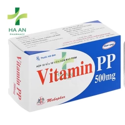 Thuốc Uống Vitamin PP 500mgCông Ty Cổ Phần Hóa-Dược Phẩm Mekophar