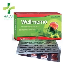 Wellmemo Hỗ trợ tăng lưu thông máu, tăng tuần hoàn máu tới não