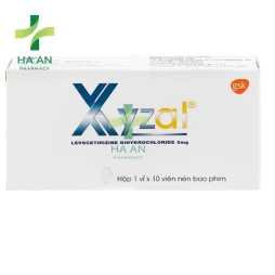Thuốc Uống XyzalUCB Farchim S.A; đóng gói + xuất xưởng: Aesica Pharmaceuticals S.r.l