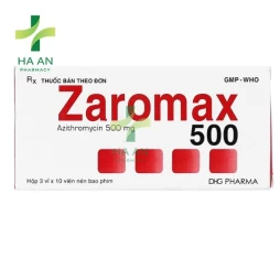 Thuốc uống Zaromax 500CTCP Dược Hậu Giang - CN nhà máy DP DHG tại Hậu Giang